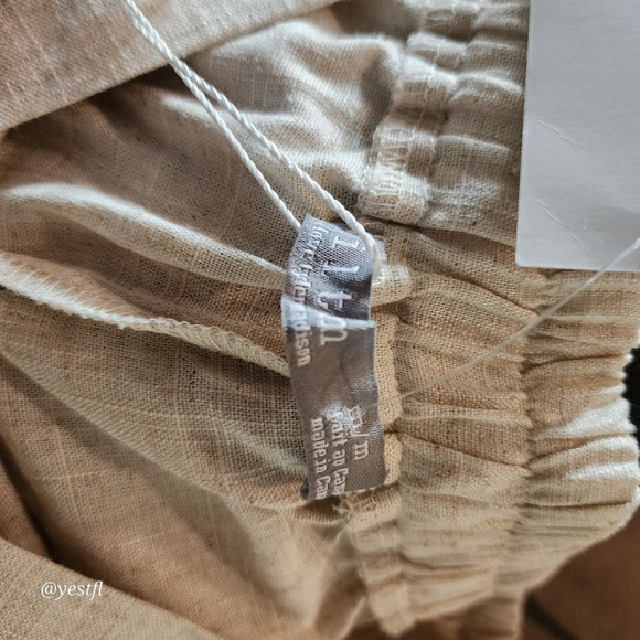 NWT ILTM linen blend pants M - Picture 2 of 5